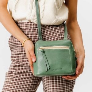 Portland Leather Luna Mini Eucalyptus